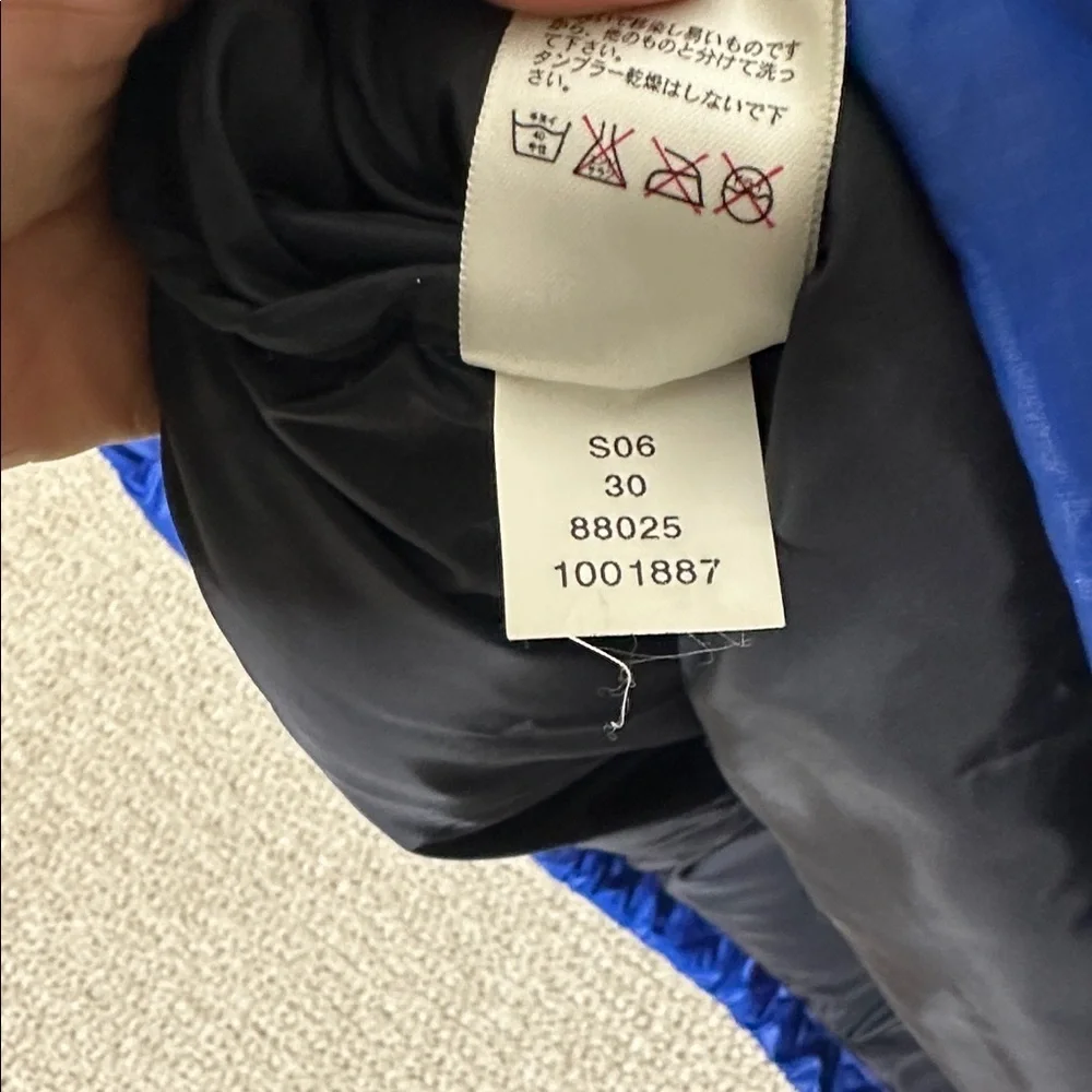 The North Face Vintage Nuptse 700 Down jacket SzXL Small Flaw